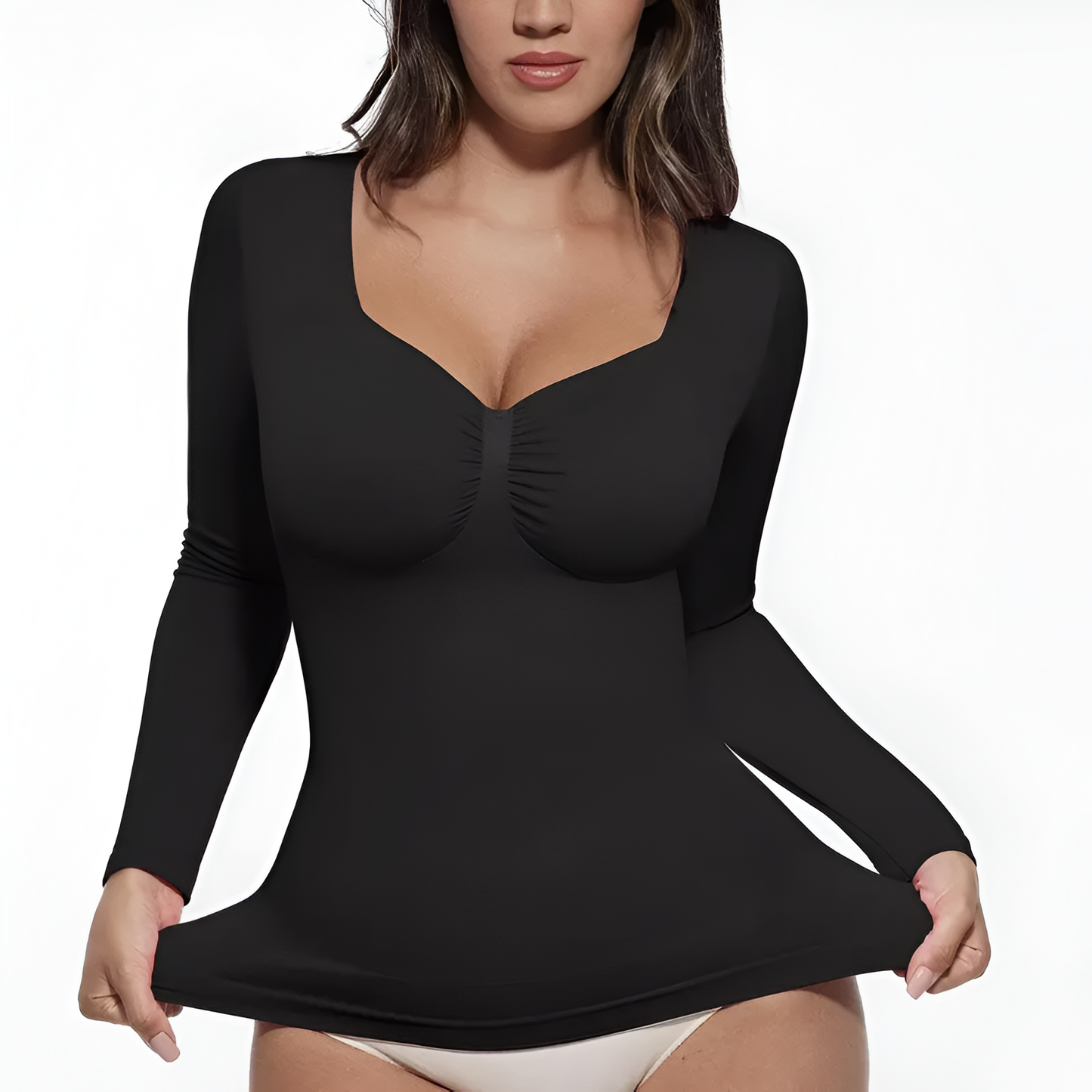 Aveline Seamless Long-Sleeve Top