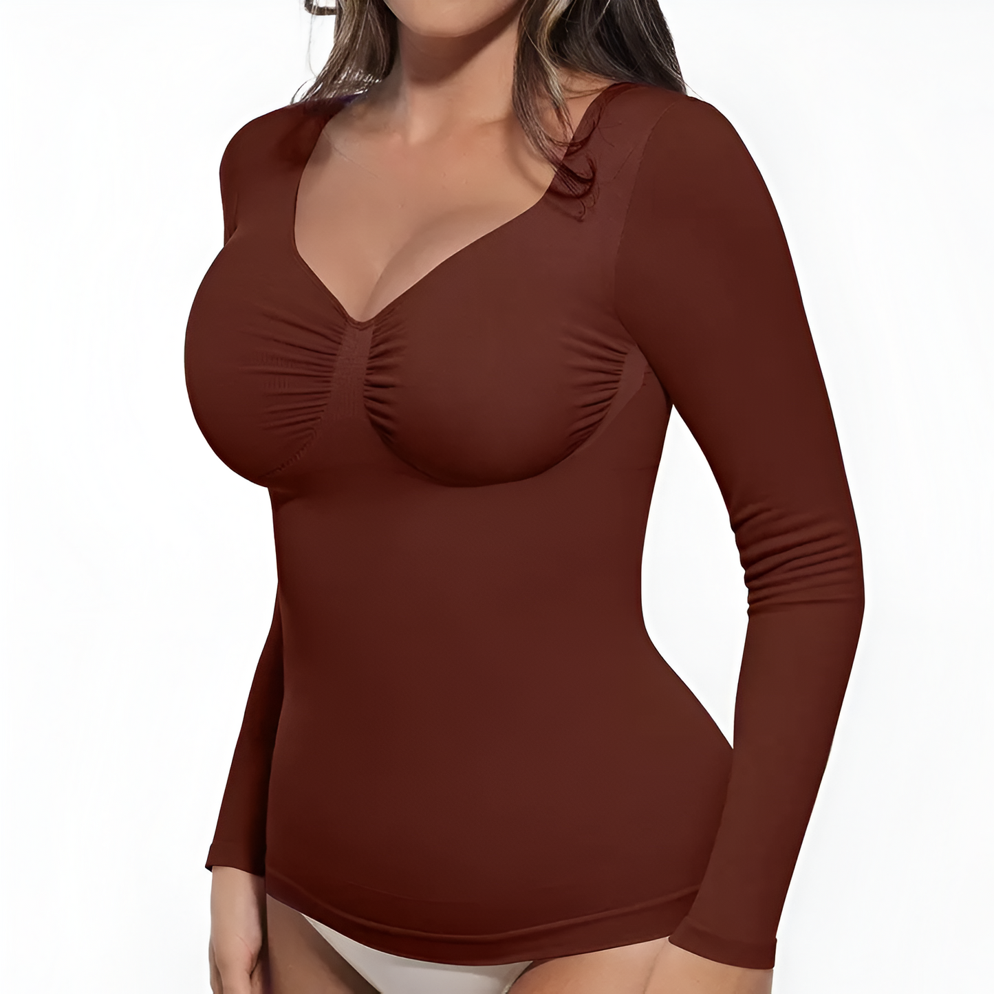 Aveline Seamless Long-Sleeve Top