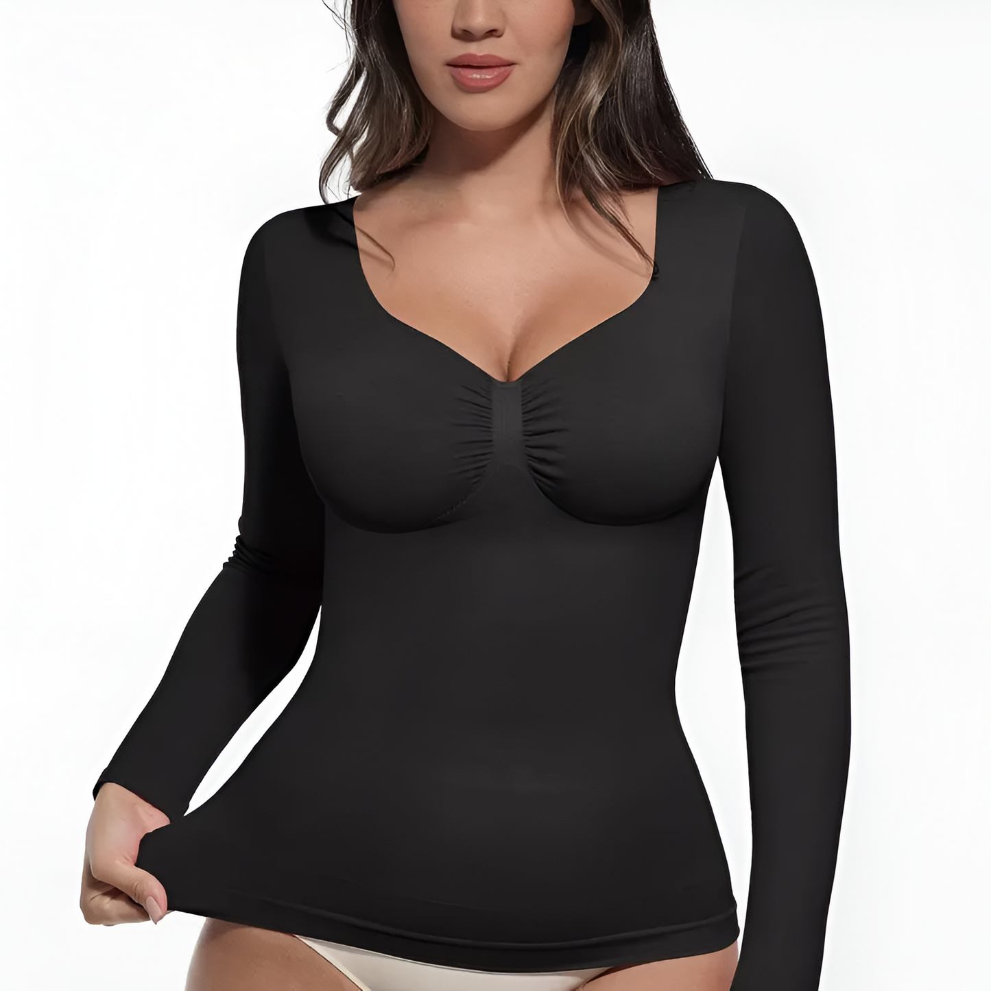 Aveline Seamless Long-Sleeve Top