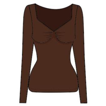 Aveline Seamless Long-Sleeve Top