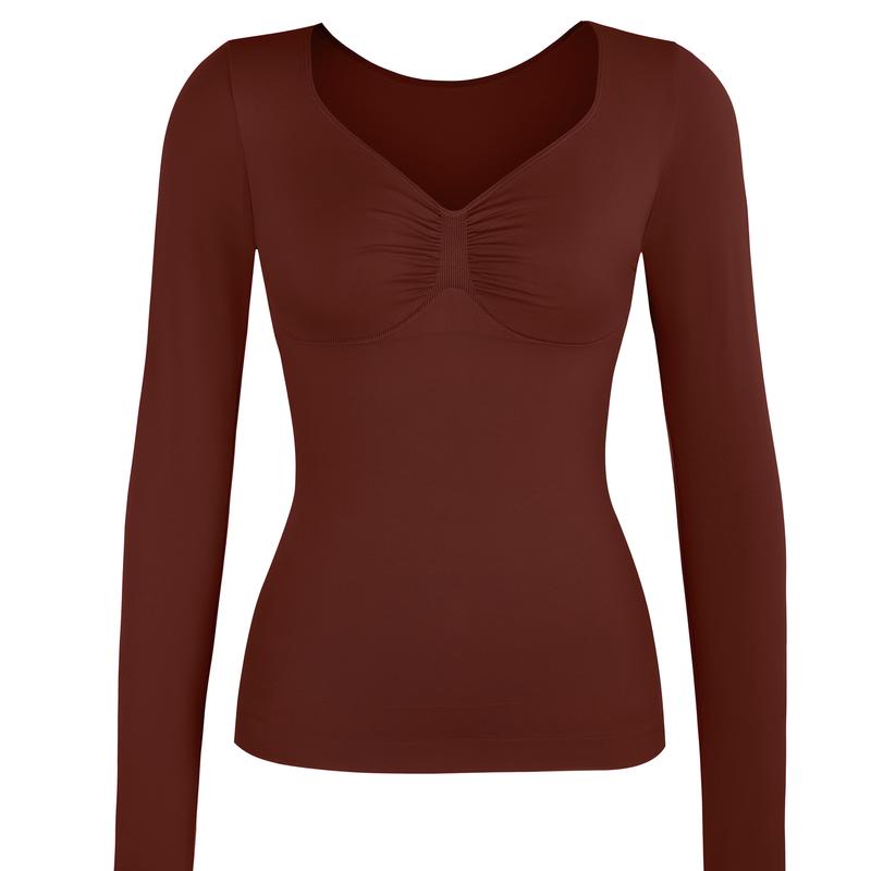 Aveline Seamless Long-Sleeve Top