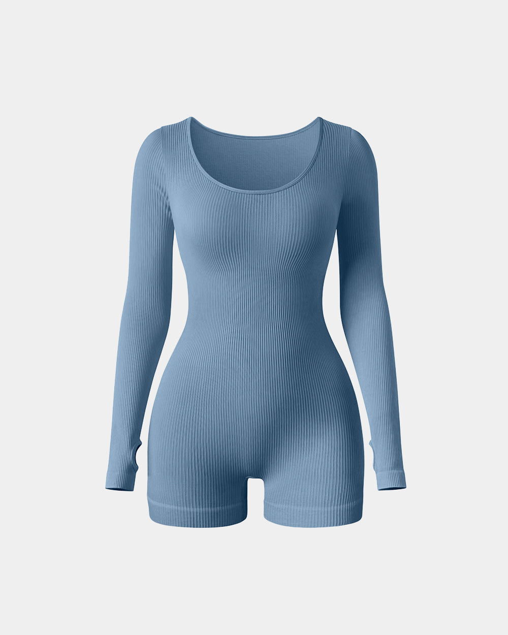 Long Sleeve Round Neck Rompers