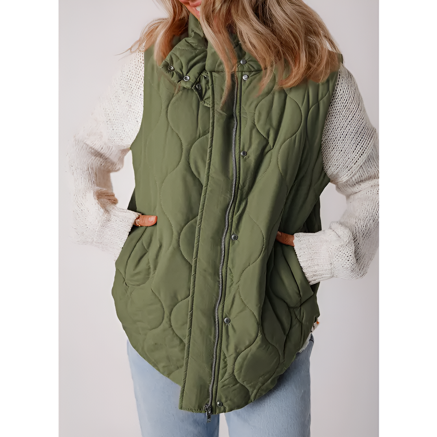Aveline Oversized Puffer Vest