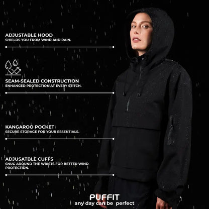 Aveline Oversized Waterproof Hoodie