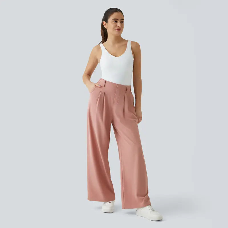 Aveline Wide-Leg Work Pants