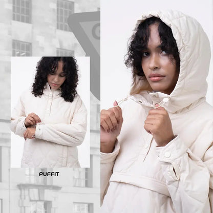 Aveline Packable Puffer Hoodie