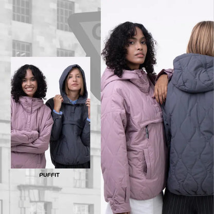 Aveline Packable Puffer Hoodie