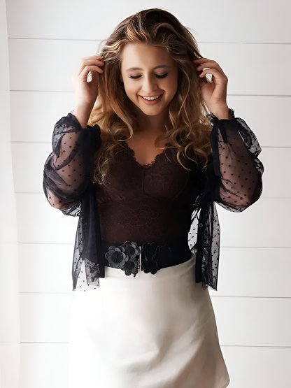 Aveline Lace Sculpt Bodysuit