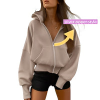 Silver Zipper - Grey Khaki