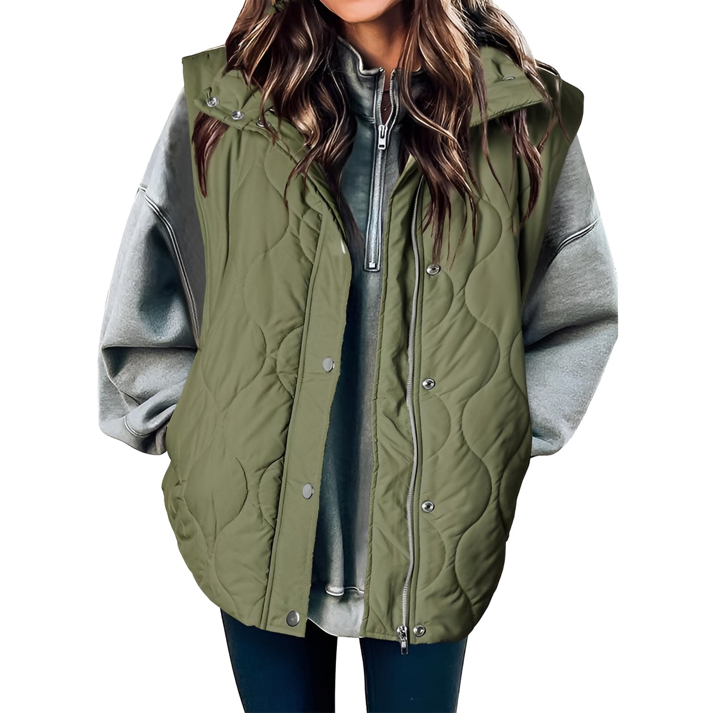Aveline Oversized Puffer Vest