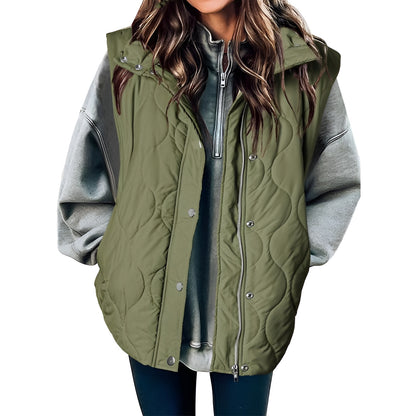 Aveline Oversized Puffer Vest