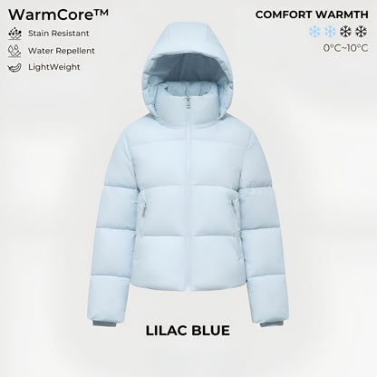 Aveline Fitted Hooded Puffer Jacket