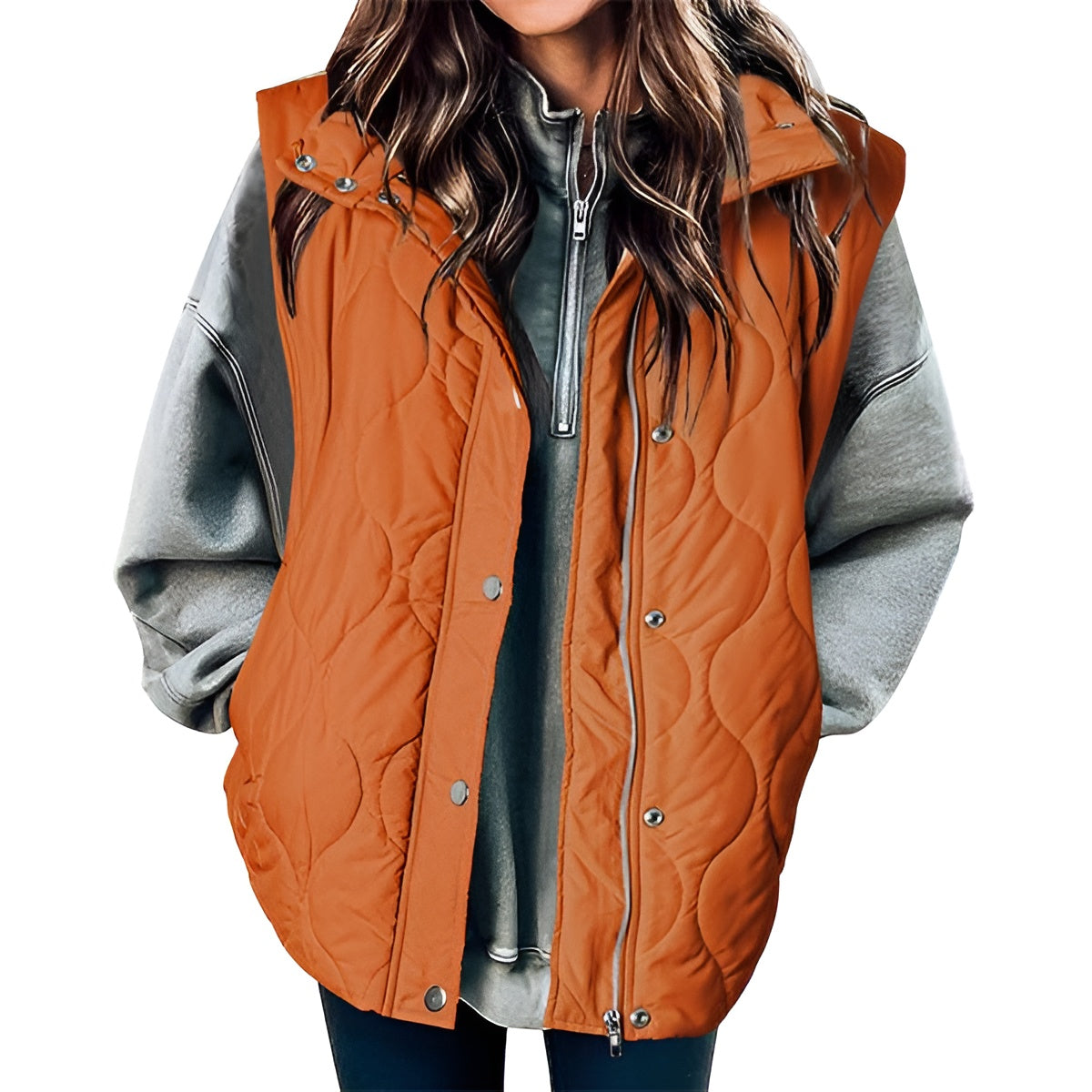 Aveline Oversized Puffer Vest