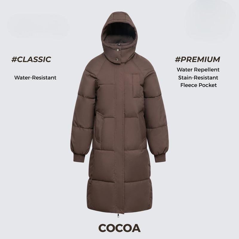 Aveline Classic Long Puffer Coat